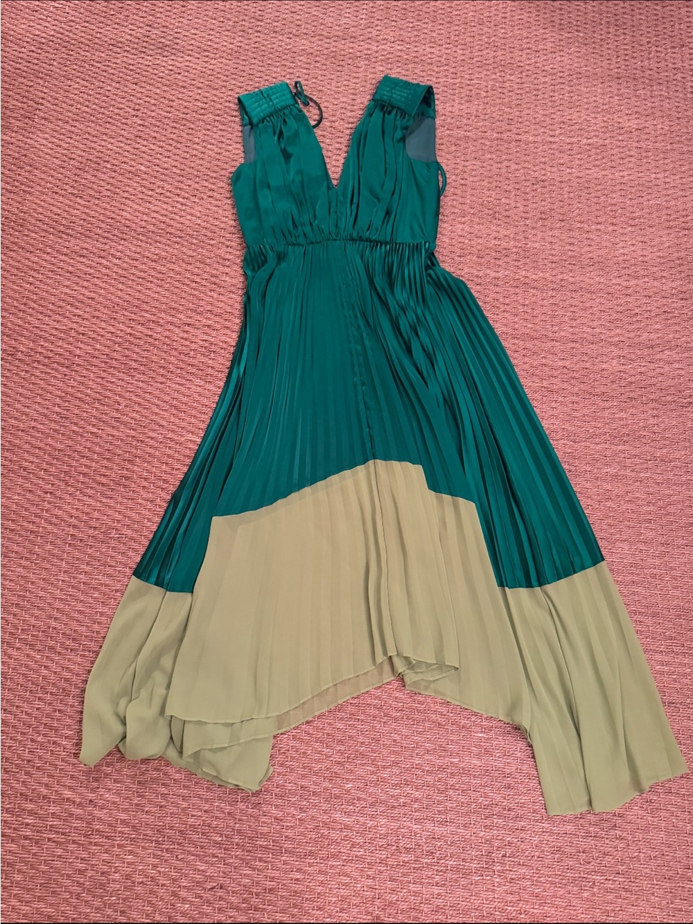 Amur Amelia Green Dress